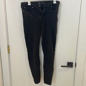 GAP Black Jean Leggings/Jeggings, Size 30R
